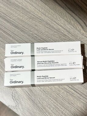 The Ordinary Multi-Peptide Lash & Brow Serum 3 boxes